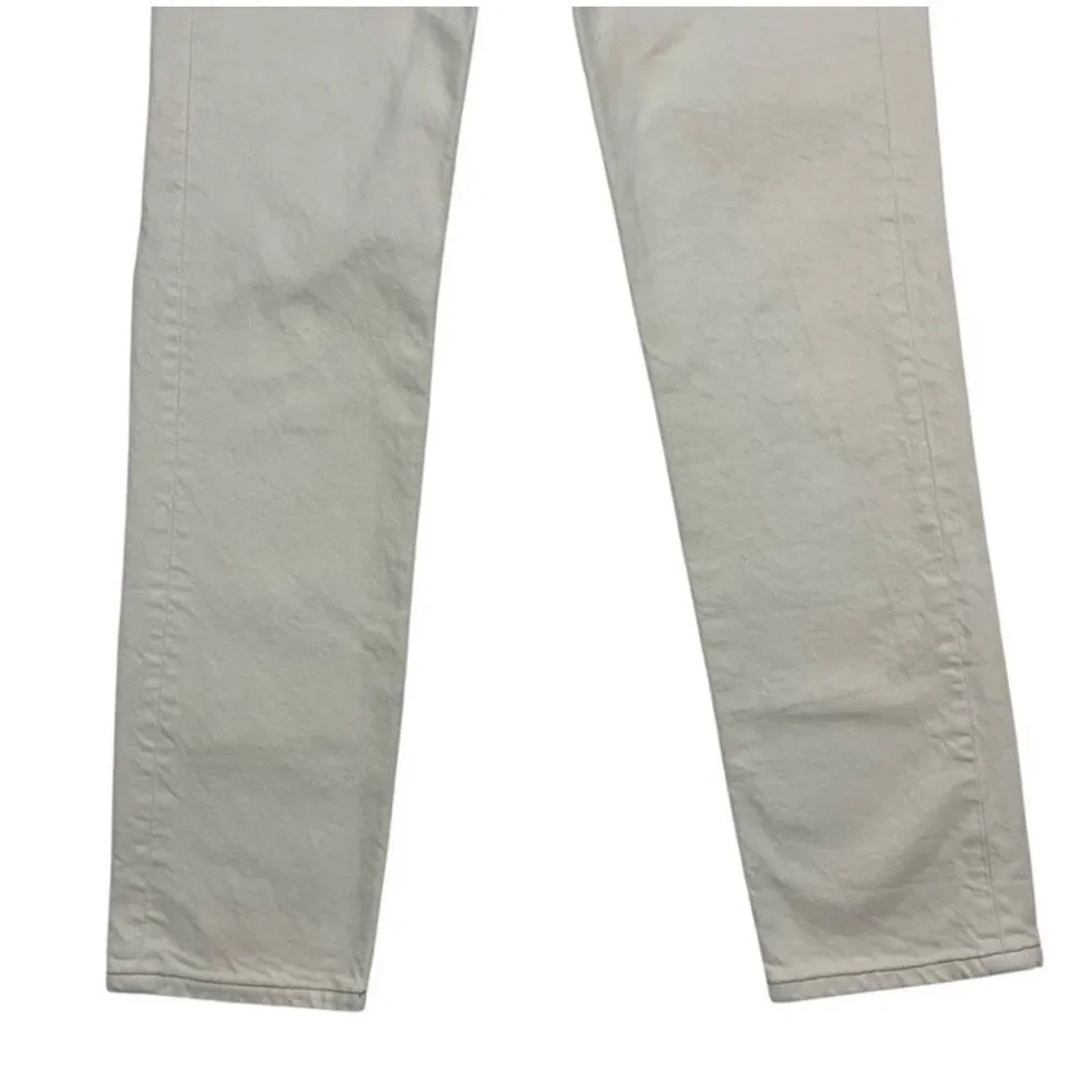 Reformation Cynthia High Rise Straight Jeans Bone New with tags! - Picture 11 of 16